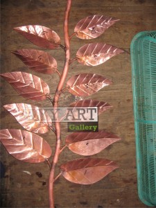 kerajinan lampu dinding tembaga 57