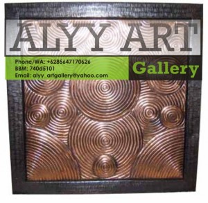 relief tembaga ukir 1