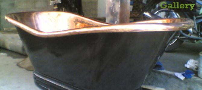 Kerajinan Bak Mandi Tembaga