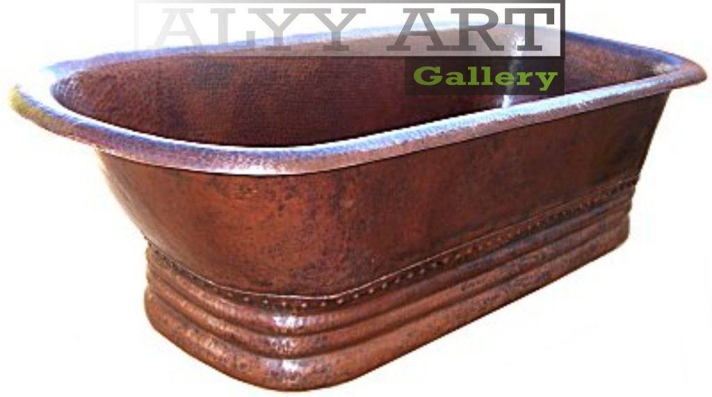 kerajinan bak mandi tembaga