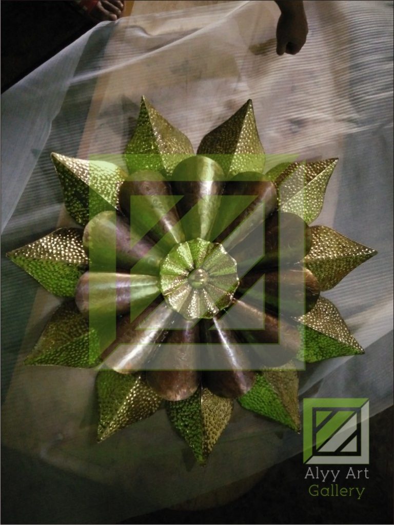 hiasan dinding bunga