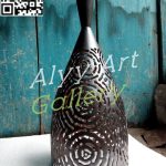 lampu gantung tembaga ukiran