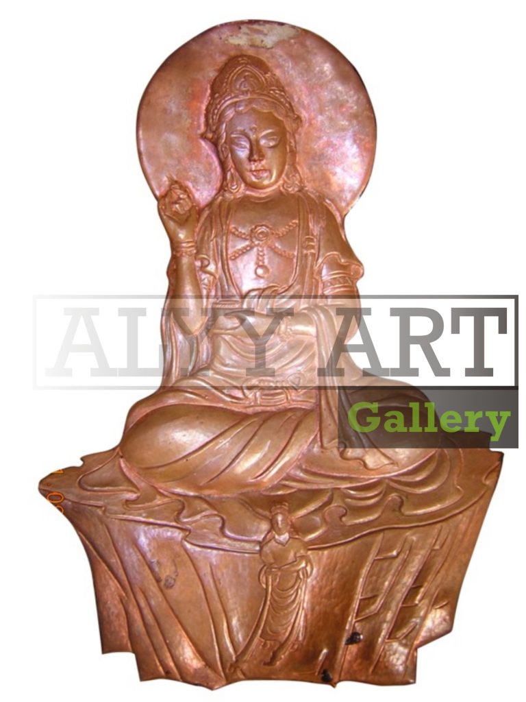 relief tembaga dan kuningan